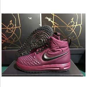 New Nike Lf1 Duckboot '17 Bordeaux/Black Purple